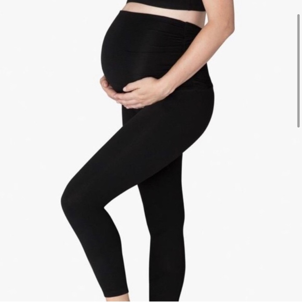 Beyond Yoga Beyond the Bump Velvet Leggings
